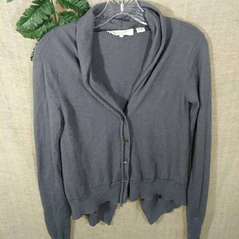 Inhabit 100% cashmere sweater cardigan small